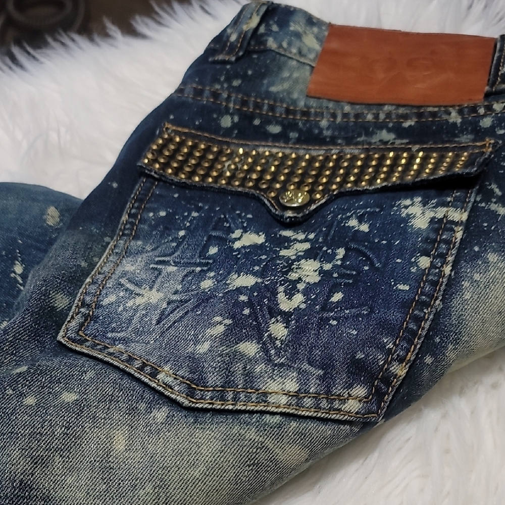 Levi's Blue Studded Men's Jeans